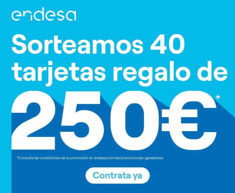 Sorteamos 250€ en tarjetas regalo